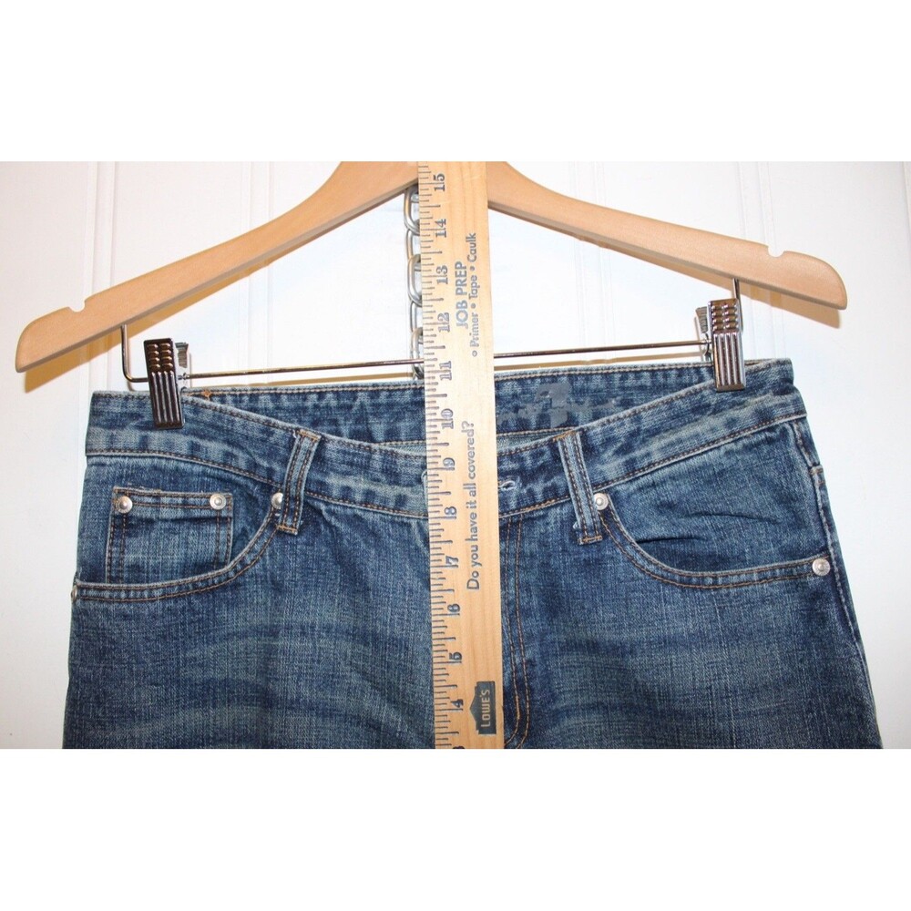 7 For All Mankind Dojo Y2K Jeans Womens Size 30 Straight Leg Made‎ USA - Picture 3 of 10